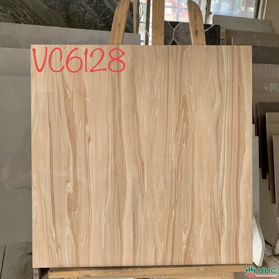 Gạch 60x60 bóng kính vân gỗ HHVC6128